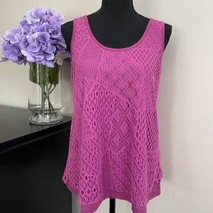 Women’s Maurices Purple Lace Tank